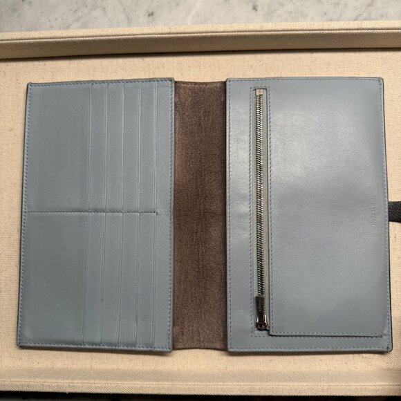 Celine Large Strap Wallet in Grained Calfskin - Picture 4 of 8